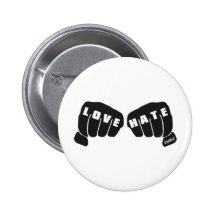 love vs hate pin