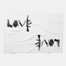 Love Weapons Kitchen Towels