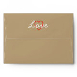 Love Wedding Envelope envelope