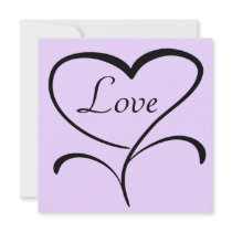 Love Wedding Invitation
