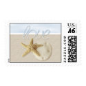 Love Wedding Invitation Postage Stamp by EverAfter Love Wedding Invitation Postage Stamp