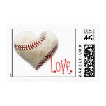 Love Wedding Invitation Postage Stamp