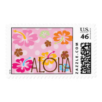 Love Wedding Invitation Postage Stamp