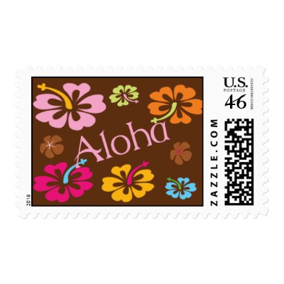 Love Wedding Invitation Postage Stamp