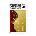 Love Wedding Invitation Postage Stamp by EverAfter Love Wedding Invitation Postage Stamp