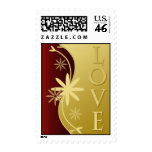 Love Wedding Invitation Postage Stamp Love Wedding Invitation Postage Stamp