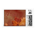 Love Wedding Invitation Postage Stamp by EverAfter Love Wedding Invitation Postage Stamp
