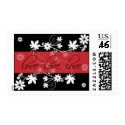 Love Wedding Invitation Postage Stamp