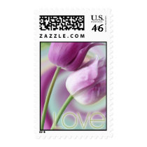 Love Wedding Invitation Postage Stamp