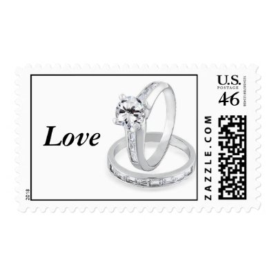 Love Wedding Postage