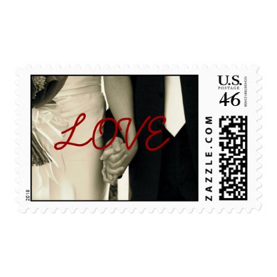 Love Wedding Postage