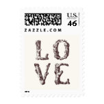 LOVE Wedding Postage stamps