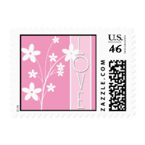 Love Wedding Postage Stamp