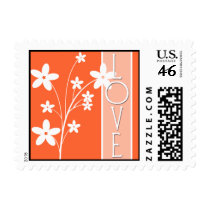 Love Wedding Postage Stamp