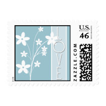 Love Wedding Postage Stamp