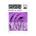 Love Wedding Purple Rose Postage postage by samack Love Wedding Purple Rose Postage postage