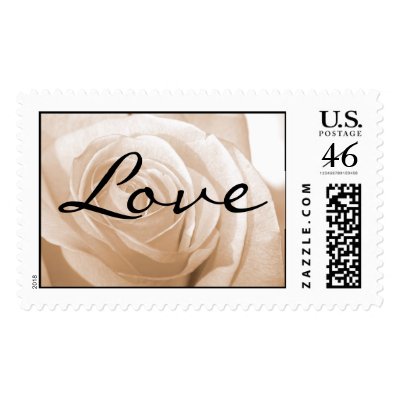 Love Wedding Stamp