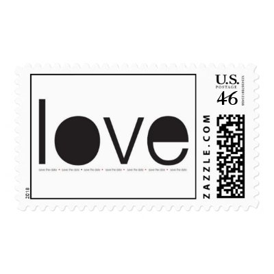 Love Wedding Stamp