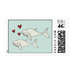 Love Whales Postage