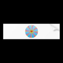 love wheel bumper stickers