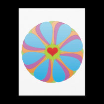 love wheel postcards