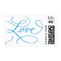 Love . White Cobalt stamps