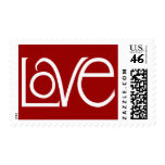 Love white Stamp