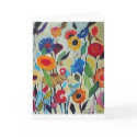 Love Wildflower Batik cards by gottapaint Love Wildflower Batik cards