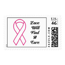 Love Will Find A Cure USPS Awareness Stamp