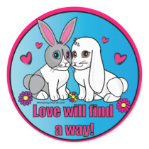 Love Will Find a Way! stickers