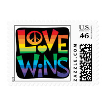 Love Wins! Postage Stamp