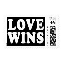 Love Wins Postage Stamps