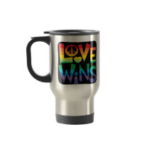 Love Wins! Travel Mug