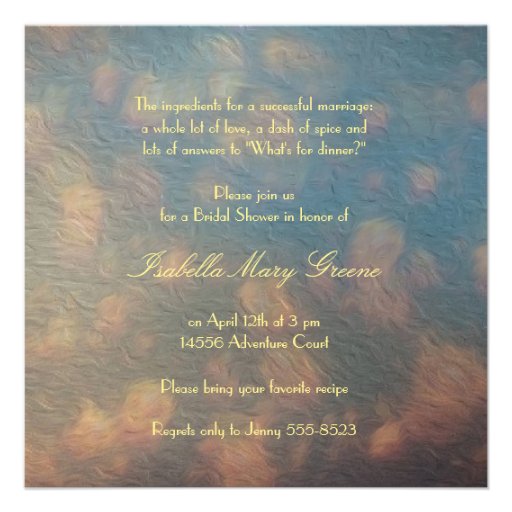 Love Wish Lanterns Invite