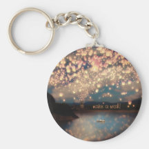 Love Wish Lanterns Keychain