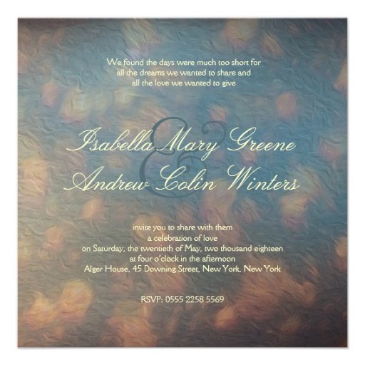 Love Wish Lanterns Personalized Invite