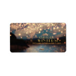 Love Wishes (Wish Lanterns) Address Label labels