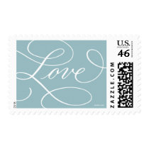 Love ... with a Flourish : Sea Glass and White stamps