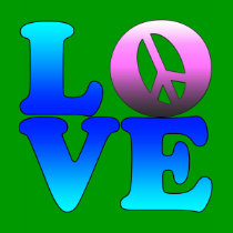Love with Peace Sign t-shirts by greenbaby Love with Peace Sign t-shirts