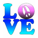 Love with Peace Sign t-shirts by greenbaby Love with Peace Sign t-shirts