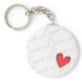 Love, wonderful love keychains