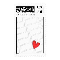 Love, wonderful love. postage