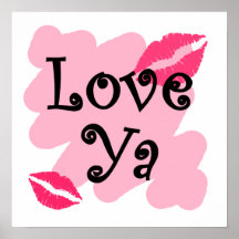 love ya poster