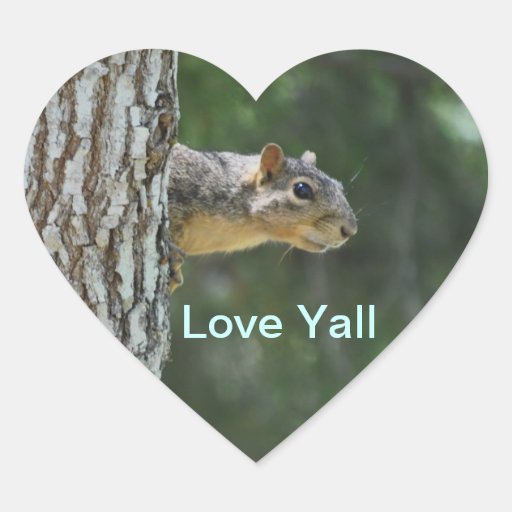 Love Yall Sparkie Sticker