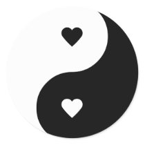 Love Yin Yang stickers by BluePlanet Love Yin Yang stickers