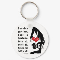LOve YOga keychains by Maryelin LOve YOga keychains