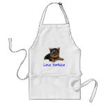 Love Yorkies Puppy Apron