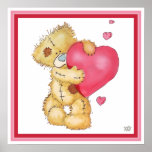 Love You Bear Print