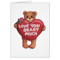 Love You Beary Much products cards by gailgastfield Love You Beary Much products cards