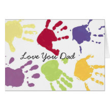 Love You Dad Father's Day Card